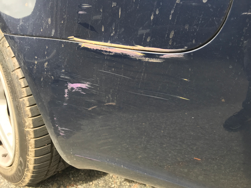 Illustration for article titled That... actually just may buff out (better pics now)